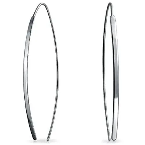 Delicate Minimalist Modern Long Thin Line Linear Threader Earrings For Women Teen Rose Gold Plated 925 Sterling Silver Delicate Minimalist Modern Long Thin Line Linear Threader Earrings For Women Teen Rose Gold Plated 925 Sterling Silver