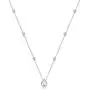 espere Sterling Silver Waterdrop Pear Shape Pendant Droplet Necklace espere Sterling Silver Waterdrop Pear Shape Pendant Droplet Necklace