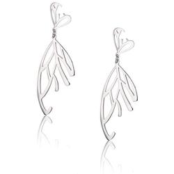 Butterfly Earrings for Women Stainless Steel Earrings Leaves Shaped Dangle Earrings Gifts Girls Jewelry Christmas Valentines Day present