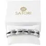 Elegant Satori Magnetic Therapy Bracelet, Jewelry for Arthritic Pain Relief & Improved Joint Motion for Men with Link Adjusting Tool - Unique Mens Gift (Silver Black) Elegant Satori Magnetic Therapy Bracelet, Jewelry for Arthritic Pain Relief & Improved Joint Motion for Men with Link Adjusting Tool - Unique Mens Gift (Silver Black)