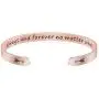MEMGIFT Rose Gold Bracelets for Women Inspirational Cuff Bagnle Stainless Steel Jewelry Christmas Birthday Gifts for Her Funny Secret Message MEMGIFT Rose Gold Bracelets for Women Inspirational Cuff Bagnle Stainless Steel Jewelry Christmas Birthday Gifts for Her Funny Secret Message