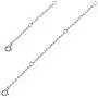 925 Sterling Silver Necklace Extenders Adjustable Extension Chain for Necklace Bracelet Anklet 2 pcs 925 Sterling Silver Necklace Extenders Adjustable Extension Chain for Necklace Bracelet Anklet 2 pcs