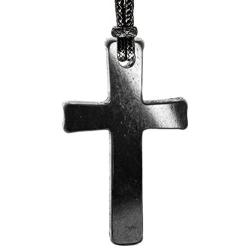 Wallystone Gems Shungite Pendant Cross
