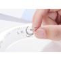 Flzaitian Crescent Moon Ring,Star Moon Adjustable Open Rings for Women Girls