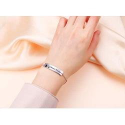 925 Sterling Silver Mama Panda Jewelry Mom Child Mother Bracelet for Women Jewelry Gifts, 7 Inch + 2 Inch Extension (Mama Panda Bracelet ( 1 cub))