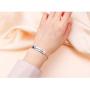 925 Sterling Silver Mama Panda Jewelry Mom Child Mother Bracelet for Women Jewelry Gifts, 7 Inch + 2 Inch Extension (Mama Panda Bracelet ( 1 cub))