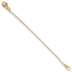 INSPIRED BY YOU. Sterling Silver Cable Chain Necklace Extender with Lobster Clasp