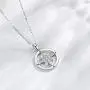 CELESTIA Sterling Silver Compass Necklace for Women Friendship Pendant Circle Necklace Graduation Christmas Gifts for Women Girls - 18 Chain CELESTIA Sterling Silver Compass Necklace for Women Friendship Pendant Circle Necklace Graduation Christmas Gifts for Women Girls - 18 Chain
