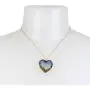 Betsey Johnson Rainbow Heart Stone Pendant Necklace & Stud Earrings Set Betsey Johnson Rainbow Heart Stone Pendant Necklace & Stud Earrings Set