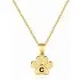 ERPELS Dog Mom Necklace for Women Dainty Gold Initial Letter Paw Print Necklace Pet Dog Mom Gifts for Dog Lovers