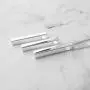 Sterling Silver Plain Vertical Bar Pendant Necklace w/Chain Sterling Silver Plain Vertical Bar Pendant Necklace w/Chain