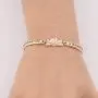Mulan Jewelry Flower Charm Bracelet The Flower That Blooms in Adversity is The Most Rare and Beautiful of All Princess Bracelet Jewelry