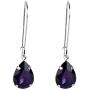 EVER FAITH Womens Austrian Crystal Elegant Teardrop Hook Dangle Earrings