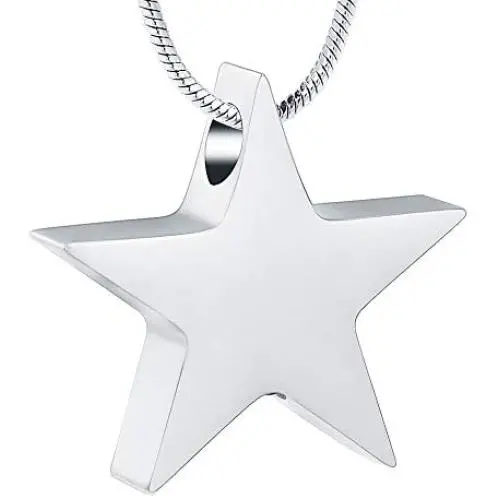 zeqingjw Cremation Jewelry for Ashes Star Ashes Neckalce Memorial Urn Pendant for Human Pet Keepsake Jewelry for Women Men zeqingjw Cremation Jewelry for Ashes Star Ashes Neckalce Memorial Urn Pendant for Human Pet Keepsake Jewelry for Women Men