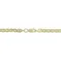14K Yellow Gold Filled Solid Mariner Chain Necklace, 4.5 mm Wide 14K Yellow Gold Filled Solid Mariner Chain Necklace, 4.5 mm Wide