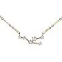 MignonandMignon Gold Crystal Zodiac Necklace Constellation Jewelry Birthday Gift Sorority Sister Gift