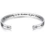 WingLoveLemonmini Inspiring Stainless Steel Cuff Bracelet Carved Spell Cuff Bracelet Friendship Bracelet Personalized Christmas Gift Friendship Gift Inspirational Gift for Women for girls for boy