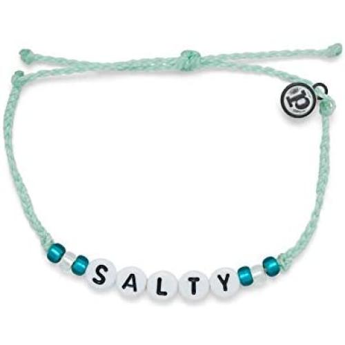 Pura Vida Salty Alphabet Beed Bracelet