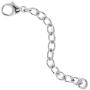 BENIQUE Necklace Bracelet Extenders for Women Men - 14K Gold Filled or 925 Sterling Silver, Medium Size Chain, Jewelry Extension, Durable Strong Removable, Made in USA, 2'', 4'', or 6'' (Single Piece)