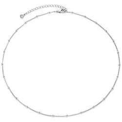 Gold Chain Choker Necklace,14K Gold Plated Dainty Cute Lip Chain Long Necklace Delicate Fashion Choker Necklace Jewelry Gift for Women