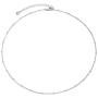 Gold Chain Choker Necklace,14K Gold Plated Dainty Cute Lip Chain Long Necklace Delicate Fashion Choker Necklace Jewelry Gift for Women