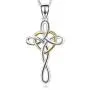 YFN Cross Necklace 925 Sterling Silver Celtic Knot Cross Infinity Heart Love Pendant Necklace 18'' YFN Cross Necklace 925 Sterling Silver Celtic Knot Cross Infinity Heart Love Pendant Necklace 18''
