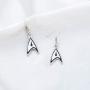 WSNANG Movie Earrings Movie Jewelry Gift for Trekkie Movie Inspired Jewelry Gift for Movie Fans