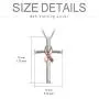 PEIMKO 925 Sterling Silver Breast Cancer Survivor Necklace for Women, Faith Hope Love Infinity Daisy Flower Cross Pendant Necklace Jewelry Birthday Gifts for Women PEIMKO 925 Sterling Silver Breast Cancer Survivor Necklace for Women, Faith Hope Love Infinity Daisy Flower Cross Pendant Necklace Jewelry Birthday Gifts for Women