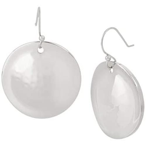 Robert Lee Morris Soho Shield Drop Earrings, silver (326226SLV048)