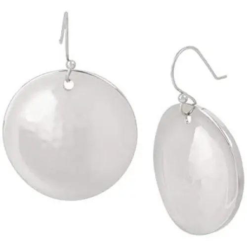 Robert Lee Morris Soho Shield Drop Earrings, silver (326226SLV048) Robert Lee Morris Soho Shield Drop Earrings, silver (326226SLV048)
