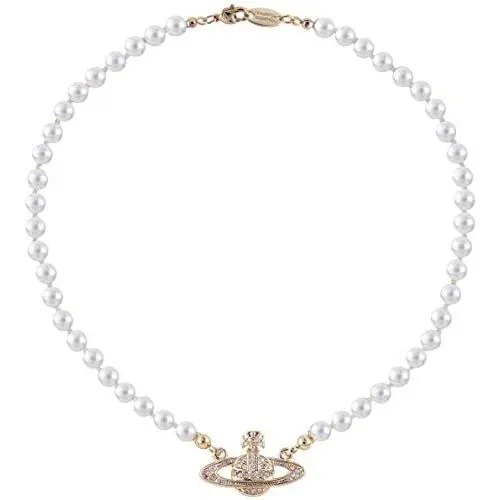 ORJATEXIN VIVI WEST Golden Saturn Pearl beautiful Necklace with special Packing Box and Paper Bag For Gift ORJATEXIN VIVI WEST Golden Saturn Pearl beautiful Necklace with special Packing Box and Paper Bag For Gift
