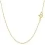 14k REAL Yellow or White or Rose/Pink Gold .60MM Shiny Classic Solid Rope Chain Necklace for Pendants and Charms with Spring-Ring Clasp (16'' 18'' or 20 inch) 14k REAL Yellow or White or Rose/Pink Gold .60MM Shiny Classic Solid Rope Chain Necklace for Pendants and Charms with Spring-Ring Clasp (16'' 18'' or 20 inch)