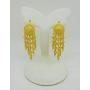 Dangle Earrings 23k 24k Thai Baht Yellow Gold Plated Filled Earrings Design From Thailand, Thai Dress, The Wedding, Women Jewelry