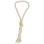 TULIP LY White Crystal Pendant Necklace Long Sweater Necklace Fashion Jewelry for Women Girls