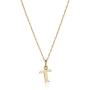 14k Gold-Filled Letter Charm Pendant Necklace