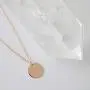 HONEYCAT Coin Disc Charm Necklace in Gold, Rose Gold, or Silver | Minimalist, Delicate Jewelry HONEYCAT Coin Disc Charm Necklace in Gold, Rose Gold, or Silver | Minimalist, Delicate Jewelry