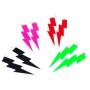 YINLIN Creative Acrylic Exaggerated Lightning Bolt Dangle Earrings Women Girls Special Earrings Jewelry
