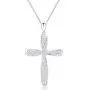 NINAMAID Cross Necklace for Women 925 Sterling Silver Sideways Pendant Necklace Jewelry Fashion Adjustable Chain for Teen Girls with Gift Box for Her NINAMAID Cross Necklace for Women 925 Sterling Silver Sideways Pendant Necklace Jewelry Fashion Adjustable Chain for Teen Girls with Gift Box for Her