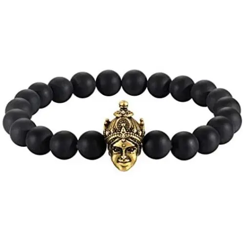 JFSM JEWELRY Lakshmi Hindu Goddess of Wealth, Prosperity, and Good Fortune Energy Beads Bracelet 8mm JFSM JEWELRY Lakshmi Hindu Goddess of Wealth, Prosperity, and Good Fortune Energy Beads Bracelet 8mm