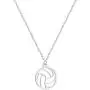 Flzaitian Stainless Steel Volleyball Pendant Necklace Clavicle Chain Jewelry for Sport Necklace Flzaitian Stainless Steel Volleyball Pendant Necklace Clavicle Chain Jewelry for Sport Necklace
