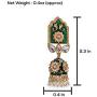 IndoTribe Meenakari Earrings For Women And Girls Bollywood Ethnic Traditional Jhumka Earrings For Women Traditional Jhumkas Indian Jewelry Dangle Earrings