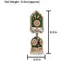IndoTribe Meenakari Earrings For Women And Girls Bollywood Ethnic Traditional Jhumka Earrings For Women Traditional Jhumkas Indian Jewelry Dangle Earrings IndoTribe Meenakari Earrings For Women And Girls Bollywood Ethnic Traditional Jhumka Earrings For Women Traditional Jhumkas Indian Jewelry Dangle Earrings