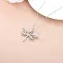 925 Sterling Silver Dragonfly Necklace Dragonfly Gifts for Women Lover Girls Dragonfly Pendant Jewelry