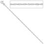 18K Gold 1.8MM Singapore Chain Necklace- Available in Yellow, White or Rose -14''-30''