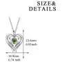 WINNICACA S925 Sterling Silver Angle Wings Heart Necklace Birthstone Birthday Jewelry Mothers Day Gifts for Her Women Mom WINNICACA S925 Sterling Silver Angle Wings Heart Necklace Birthstone Birthday Jewelry Mothers Day Gifts for Her Women Mom
