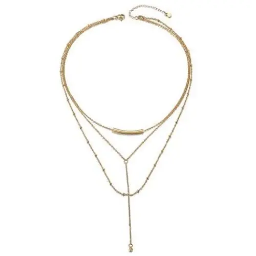 WISTIC Gold Vertical/Horizontal Bar Necklace Custom Engraving Stainless Steel Gold Plated Bar Necklace Layered Necklace for Women Adjustable Chain WISTIC Gold Vertical/Horizontal Bar Necklace Custom Engraving Stainless Steel Gold Plated Bar Necklace Layered Necklace for Women Adjustable Chain