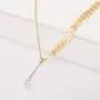 AMYJANE Leaf Pearl Circle Choker Necklace CZ Station Y Necklace 18k Gold/Rose Gold Plated Stainless Steel Lariat Style Necklace Pendant Chain Y Necklace for Women Girls Costume Jewelry AMYJANE Leaf Pearl Circle Choker Necklace CZ Station Y Necklace 18k Gold/Rose Gold Plated Stainless Steel Lariat Style Necklace Pendant Chain Y Necklace for Women Girls Costume Jewelry