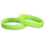 Lime Green Lymphoma Awareness Bracelets - Lime Green Ribbon Lymphoma Cancer Awareness Silicone Bracelets - Rubber Cancer Wristbands (Pack of 50)
