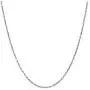 PORI JEWELERS Platinum 950 Solid Diamond Cut Rope Chain Necklace -1.5mm Thick PORI JEWELERS Platinum 950 Solid Diamond Cut Rope Chain Necklace -1.5mm Thick