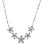 St.Claire Swarovski Crystals 18K Gold Plated Unique Pendant Necklace 925 Sterling Silver Necklace Birthstone Pendant Necklaces for Women with 5A Cubic Zirconia Christmas Jewelry Birthday Gift